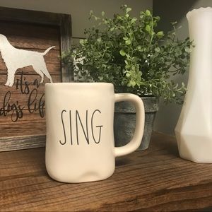 Rae Dunn SING Mug